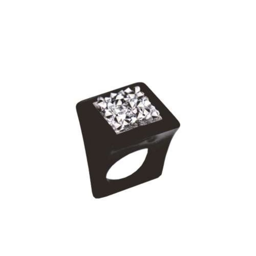 VOLPINO SQUARE DIAMOND DUST RING